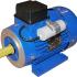 Электродвигатель IEC 90L (1,85 кВт, полый вал, 1450 об/мин, 1ф, 230В, WJC)
